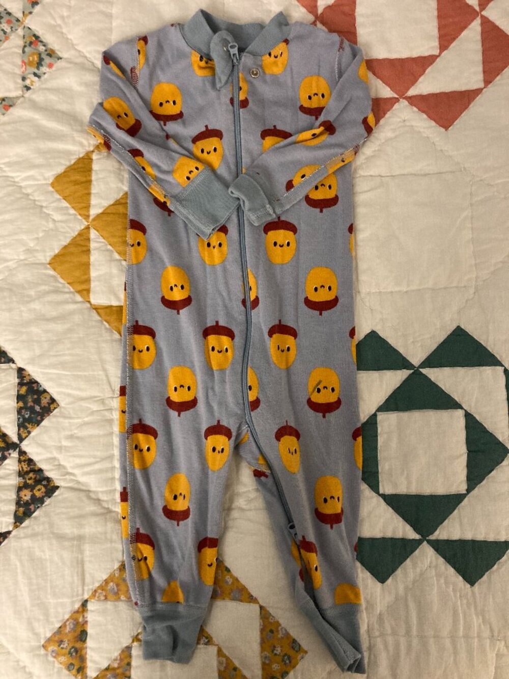 Hanna Andersson Toddler Baby Romper Pajama (12-18 Months)